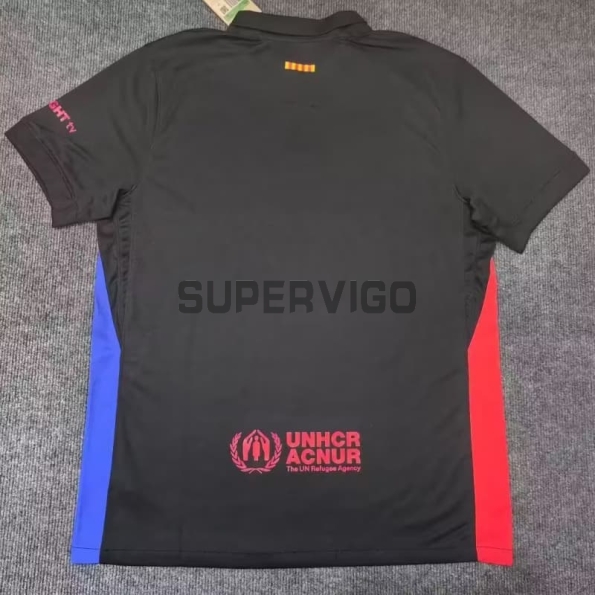 Camiseta Barcelona x Travis Scott Limited Edition Segunda Equipación 2024/2025 Negro