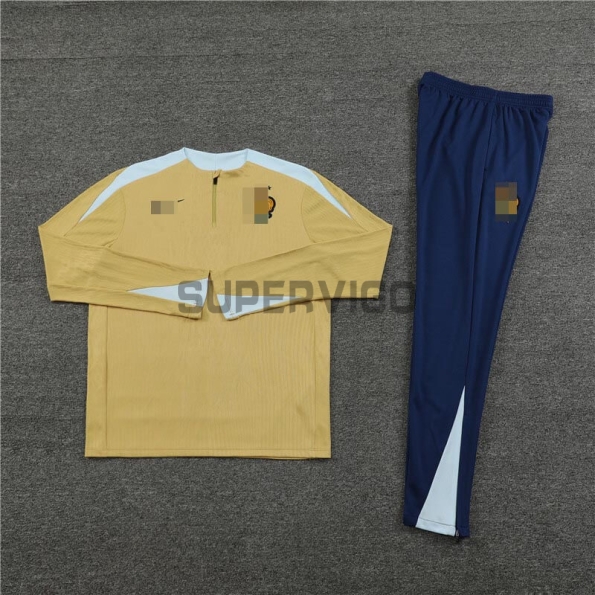 Sudadera de Entrenamiento Francia 2024 Dorado