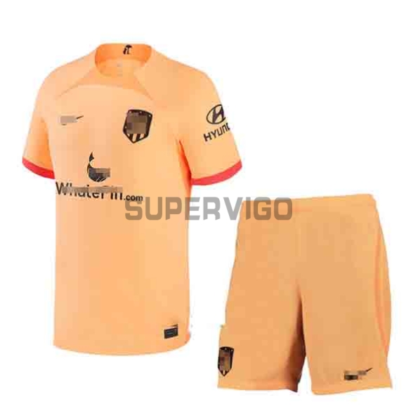 Camiseta Atlético de Madrid Tercera Equipación 2022/2023  Niño Kit