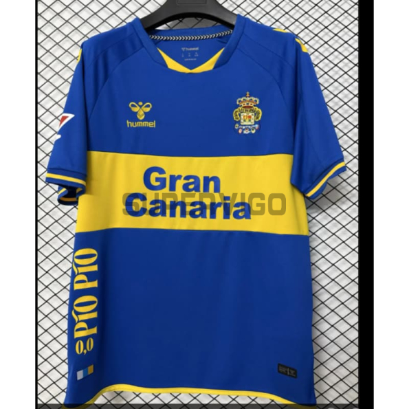 Camiseta Las Palmas Segunda Equipación 2026/2027 Azul con Parche La Liga
