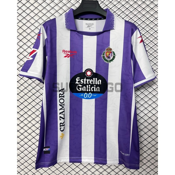 Camiseta Real Valladolid Primera Equipación 2026/2027 Morado/Blanco con Parche La Liga
