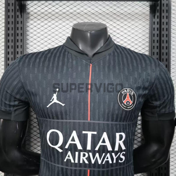 Camiseta PSG Cuarta Equipación 2025/2026 Negro (EDICIÓN JUGADOR)
