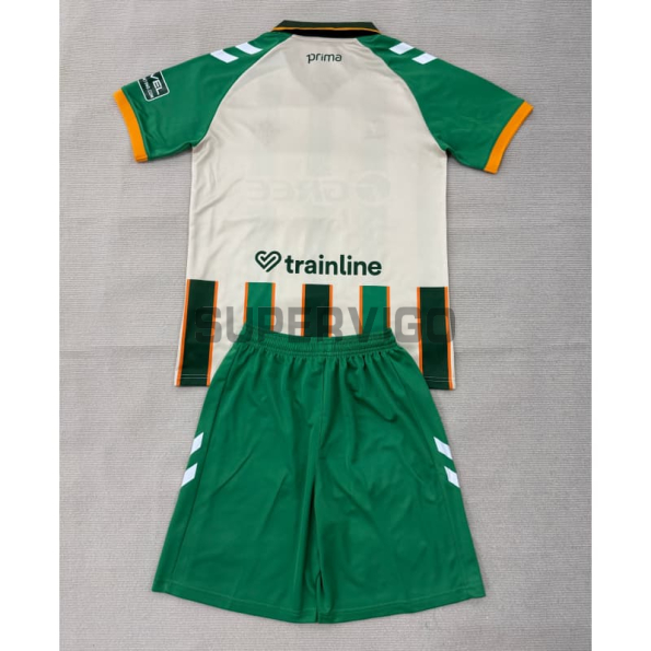 Camiseta Real Betis 2025/2026 Edición Especial Niño Kit Verde/Blanco/Naranja
