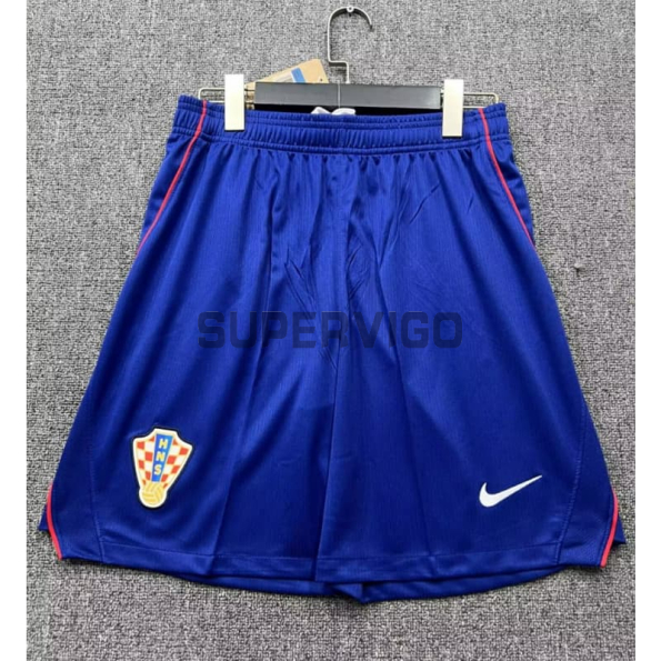 Pantalón Corto Croacia Segunda Equipación Mundial 2026 Azul