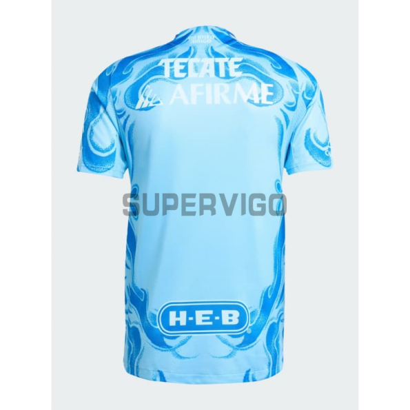 Camiseta Tigres UANL Segunda Equipación 2025/2026 Azul