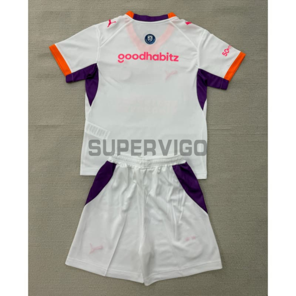 Camiseta PSV Eindhoven Segunda Equipación 2026/2027 Blanco Niño Kit
