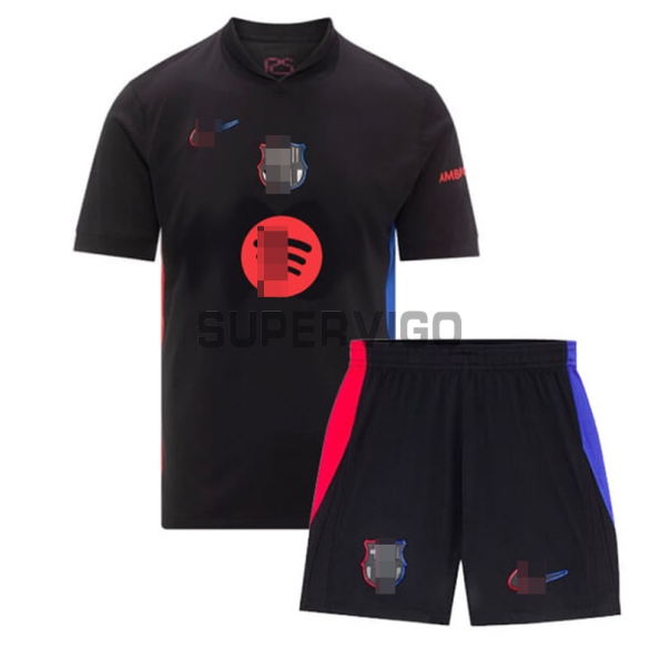 Camiseta Barcelona Segunda Equipación 2024/2025 Niño Kit