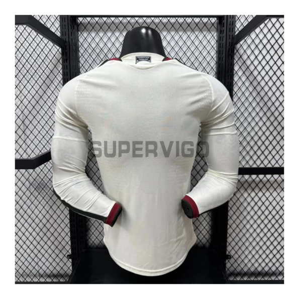 Camiseta Manchester United Tercera Equipación 2026/2027 ML Blanco (EDICIÓN JUGADOR)