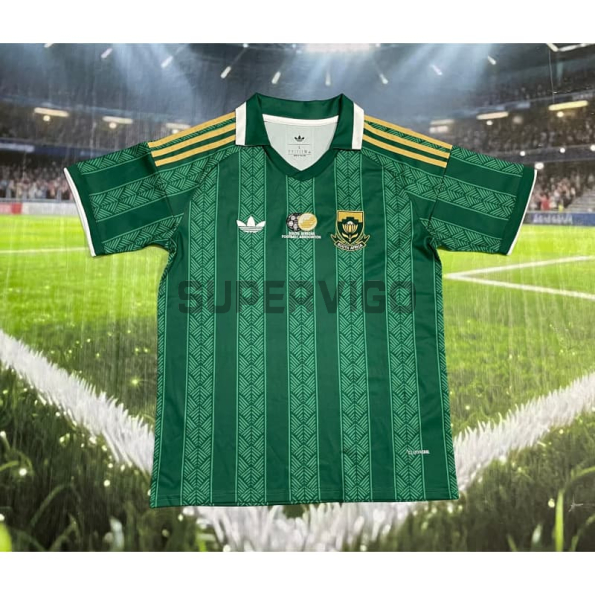 Camiseta Sudáfrica Segunda Equipación Mundial 2026 Verde