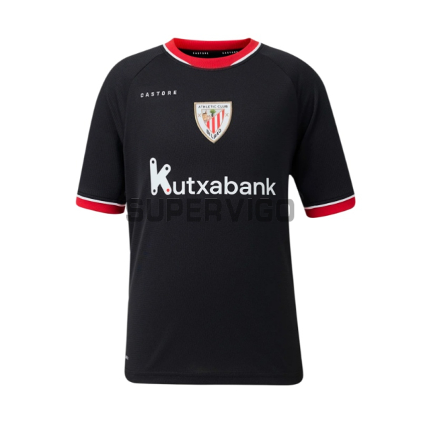 Camiseta Athletic de Bilbao Segunda Equipación 2026/2027 Negro