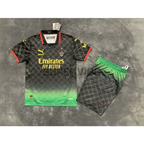 Camiseta AC Milan Cuarta Equipación 2024/2025 Negro