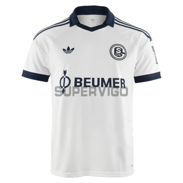 Camiseta Schalke 04 Segunda Equipación 2026/2027 Blanco