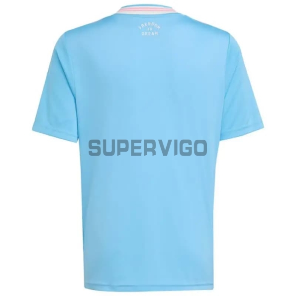 Camiseta Inter Miami Tercera Equipación 2025/2026 Azul Claro
