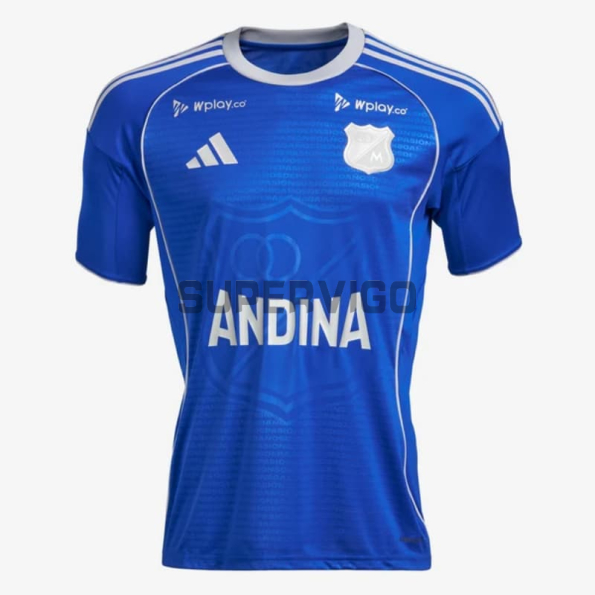 Camiseta Millonarios Primera Equipación 2026/2027 Azul