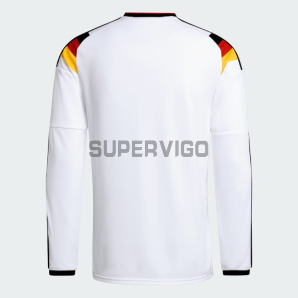 Camiseta Alemania Primera Equipación Mundial 2026 ML Blanco