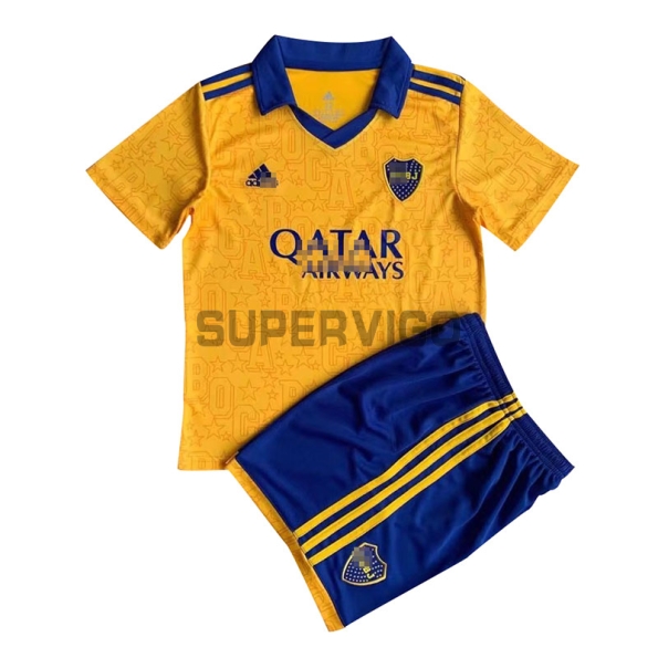 Camiseta Boca Junior Tercera Equipación 2022/2023 Niño Kit