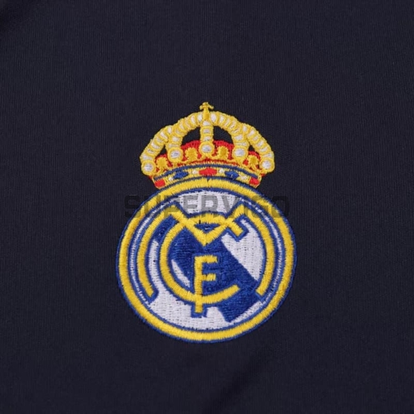 Camiseta Real Madrid Segunda Equipación Retro 2004/05 Negro Niño Kit
