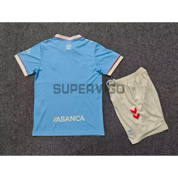 Camiseta Celta De Vigo Primera Equipación 2026/2027 Azul Niño Kit
