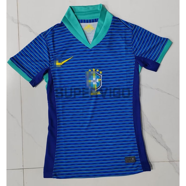 Camiseta Brasil Segunda Equipación 2024 Mujer