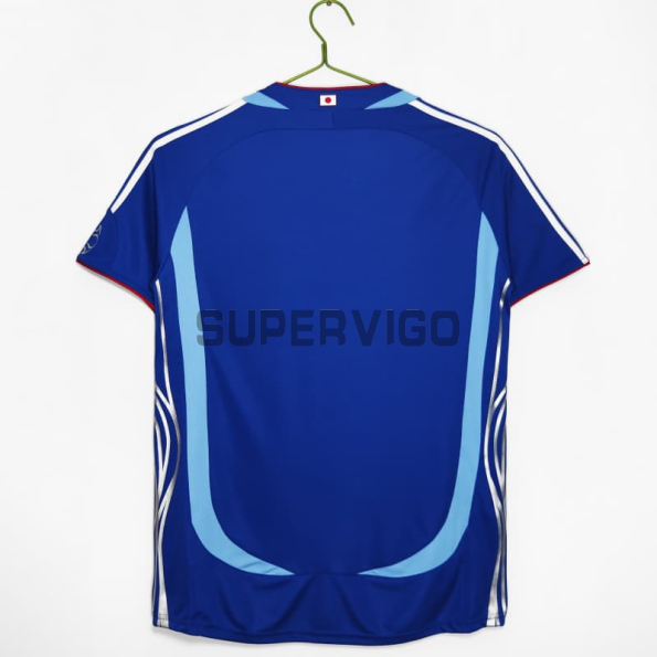 Camiseta Japón Primera Equipación Retro 2006 Azul