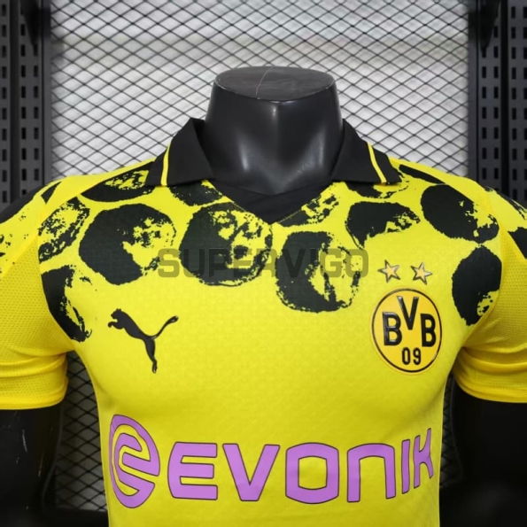 Camiseta Borussia Dortmund Primera Equipación 2025/2026 Club World Copa Amarillo (EDICIÓN JUGADOR)