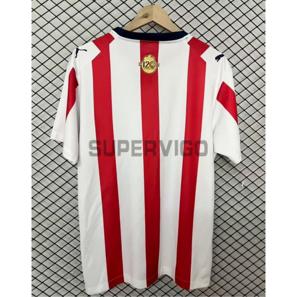 Camiseta Chivas 120 Aniversario Edición 2026/2027 Rojo/Blanco