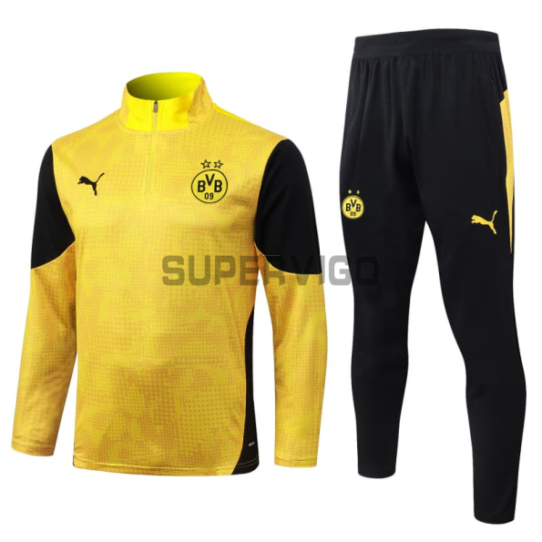 Sudadera De Entrenamiento Borussia Dortmund 2025/2026 Kit Amarillo