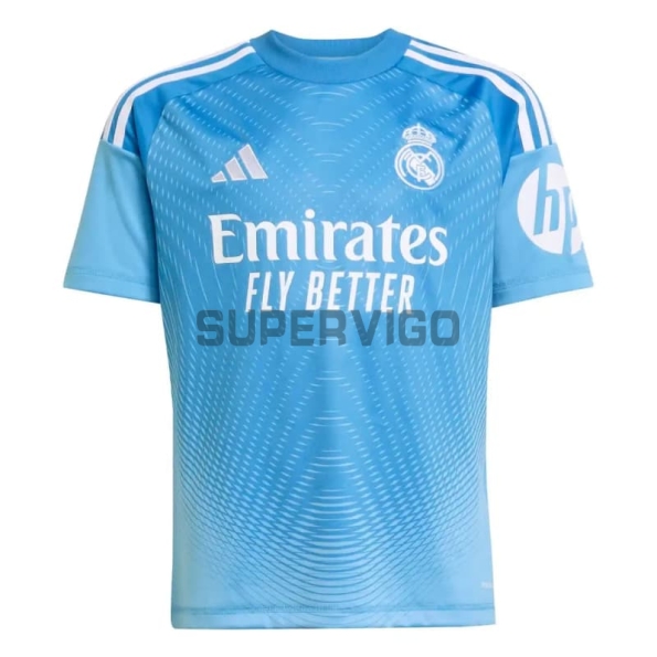 Camiseta de Portero Real Madrid 2025/2026 Azul