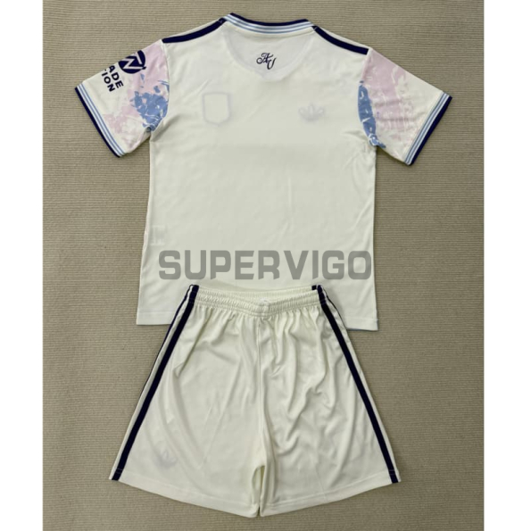 Camiseta Aston Villa Tercera Equipación 2025/2026 Blanco Roto