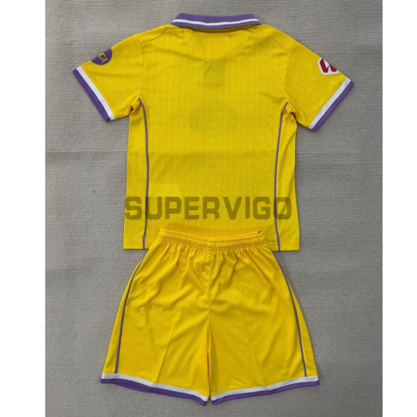 Camiseta Real Valladolid Tercera Equipación 2025/2026 Amarillo con Parche La Liga