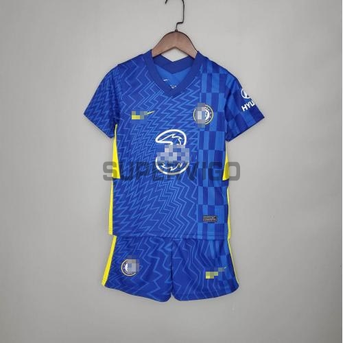 Chelsea Kid's Soccer Jersey Home Kit 2021/2022