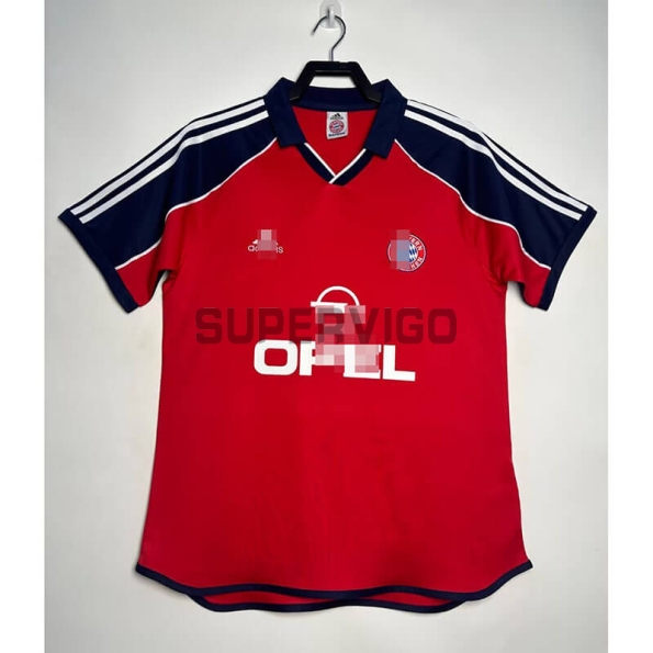 Camiseta Bayern Múnich Primera Equipación Retro 2000/01