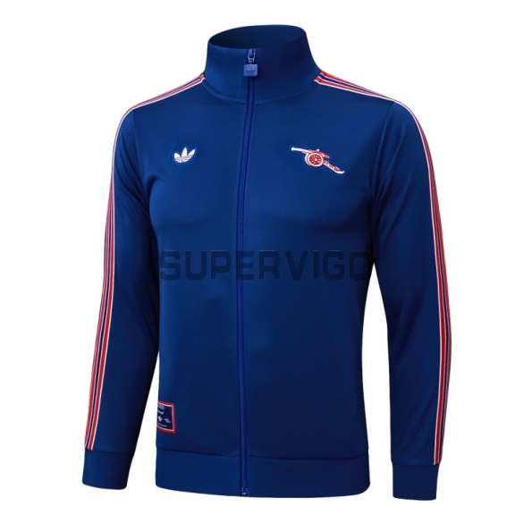 Chaqueta Arsenal 2025/2026 Retro Azul Real