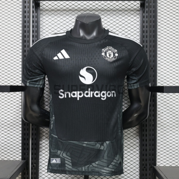 Camiseta de Portero Manchester United Primera Equipación 2026/2027 Negro (EDICIÓN JUGADOR)