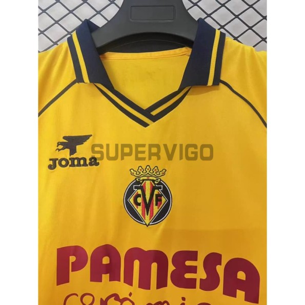 Camiseta Villarreal 2026/2027 Amarillo Versión Retro