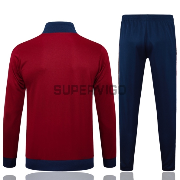 Chandal Arsenal 2025/2026 Retro Granate/Azul Real