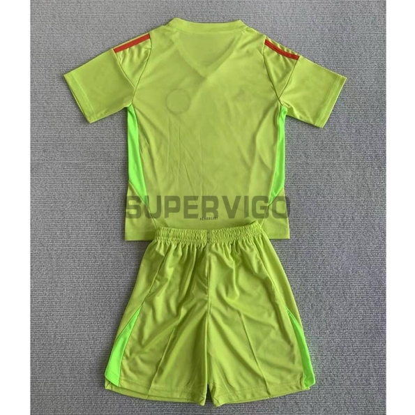 Camiseta De Portero Escocia 2024 Niño Kit Amarillo