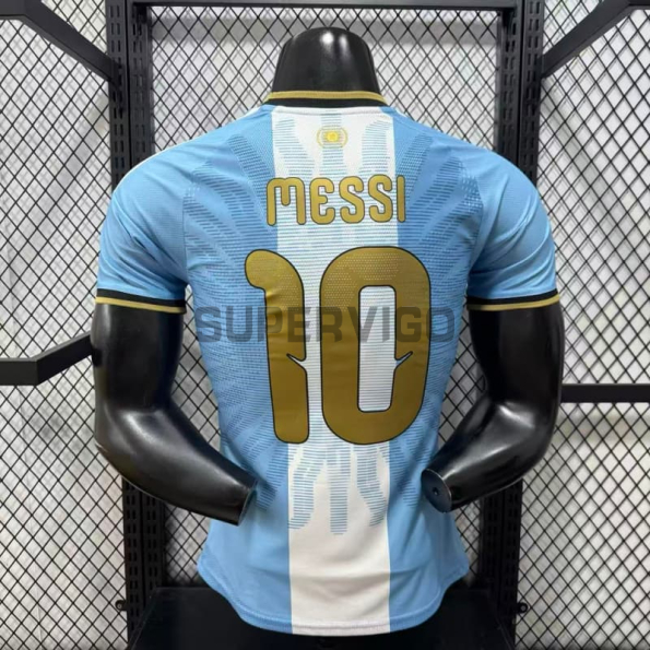Camiseta MESSI 10 Argentina 2026 Edición Despedida (EDICIÓN JUGADOR)