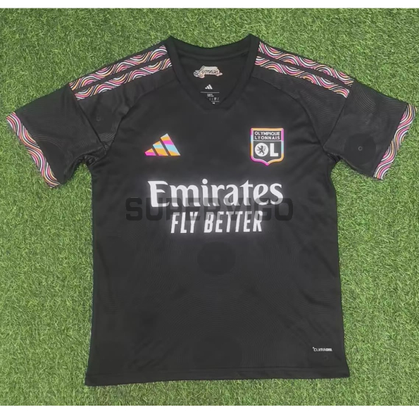 Camiseta Olympique De Lyon Tercera Equipación 2026/2027 Negro
