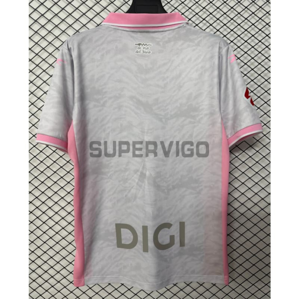Camiseta Real Valladolid Tercera Equipación 2026/2027 Gris/Rosa con Parche La Liga