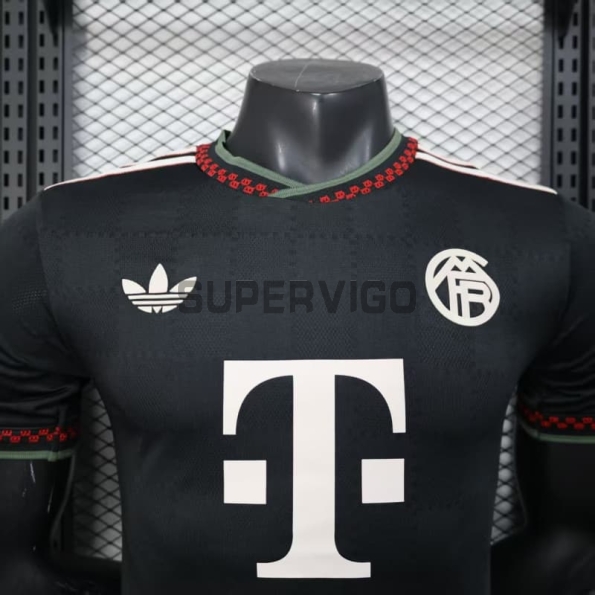 Camiseta Bayern Múnich Tercera Equipación 2025/2026 Negro (EDICIÓN JUGADOR)