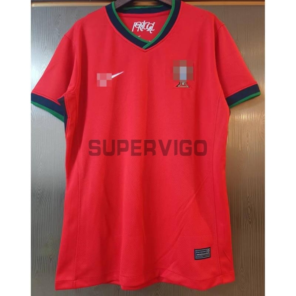 Camiseta Portugal Primera Equipación 2024 Mujer