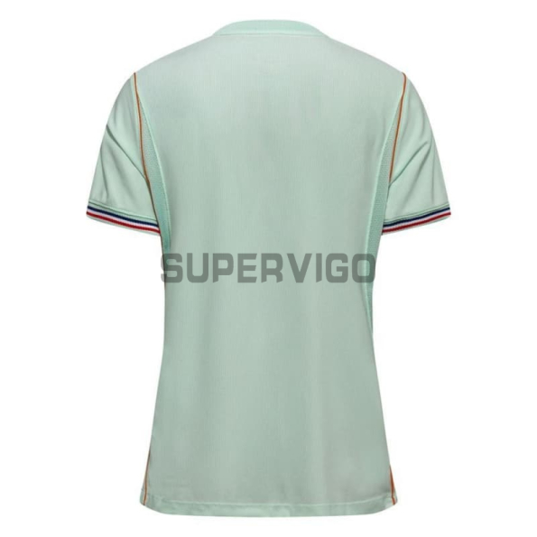 Camiseta Francia Segunda Equipación Mundial 2026 Verde Menta Mujer