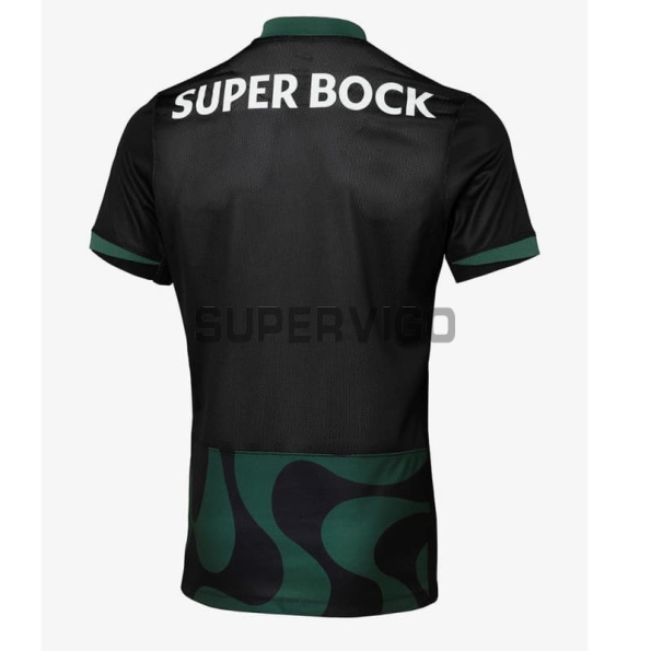 Camiseta Lisboa Tercera Equipación 2025/2026 Negro/Verde