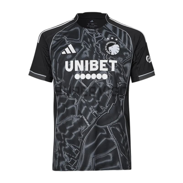 Camiseta Copenhagen Segunda Equipación 2025/2026 Negro
