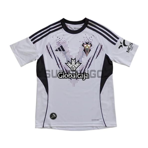 Camiseta Albacete 2025/2026 Primera Equipación Blanco con Parche La Liga