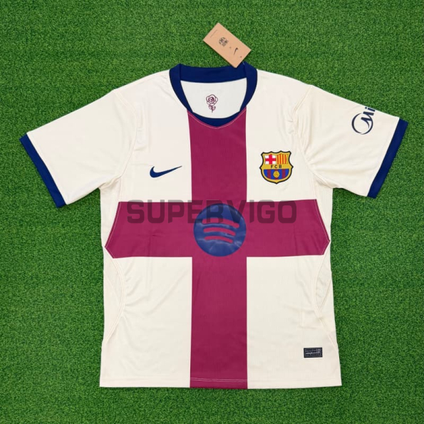 Camiseta Barcelona Cuarta Equipación 2026/2027 Beige