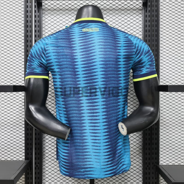 Camiseta Colombia 2026 Segunda Equipación Azul (EDICIÓN JUGADOR)