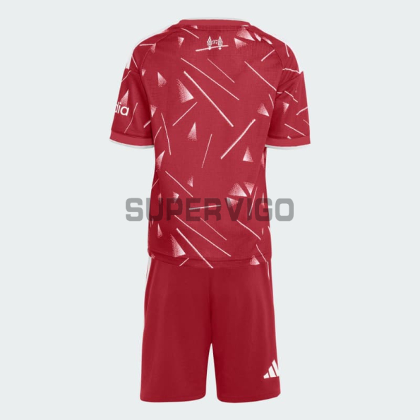 Camiseta Liverpool Primera Equipación 2026/2027 Rojo Niño Kit