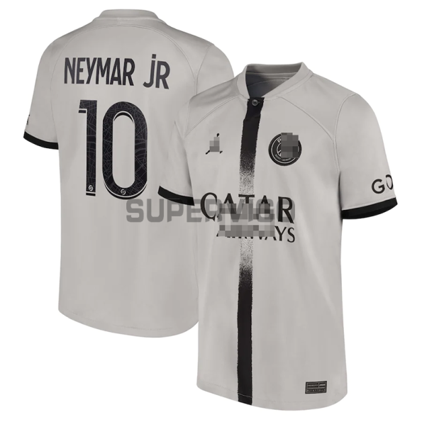 Camiseta Neymar Jr 10 PSG Segunda Equipación 2022/2023